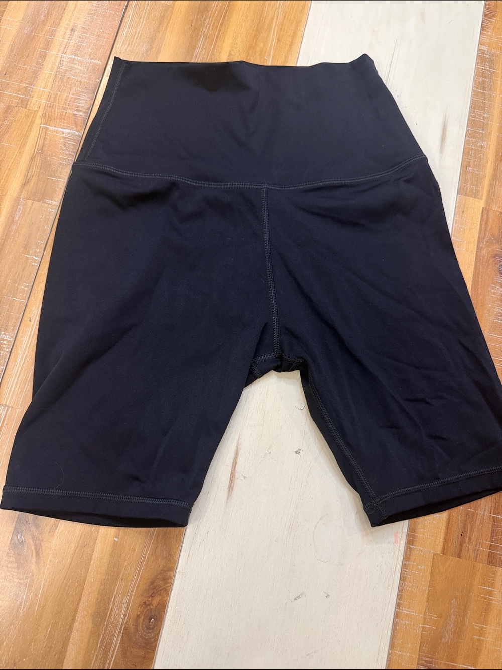 lululemon athletica High-Rise Black Bike Shorts